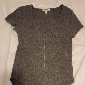 Women's Express One Eleven Bodysuit - Gray - Medium